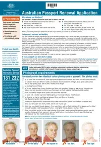 Fill Out Your Australian Passport Renewal Form