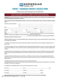 Fill Out Your NCL Parental Consent Form
