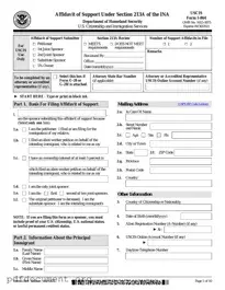 Fill Out Your USCIS I-864 Form