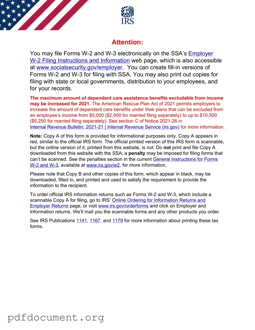 Fill Out Your IRS W-2 Form
